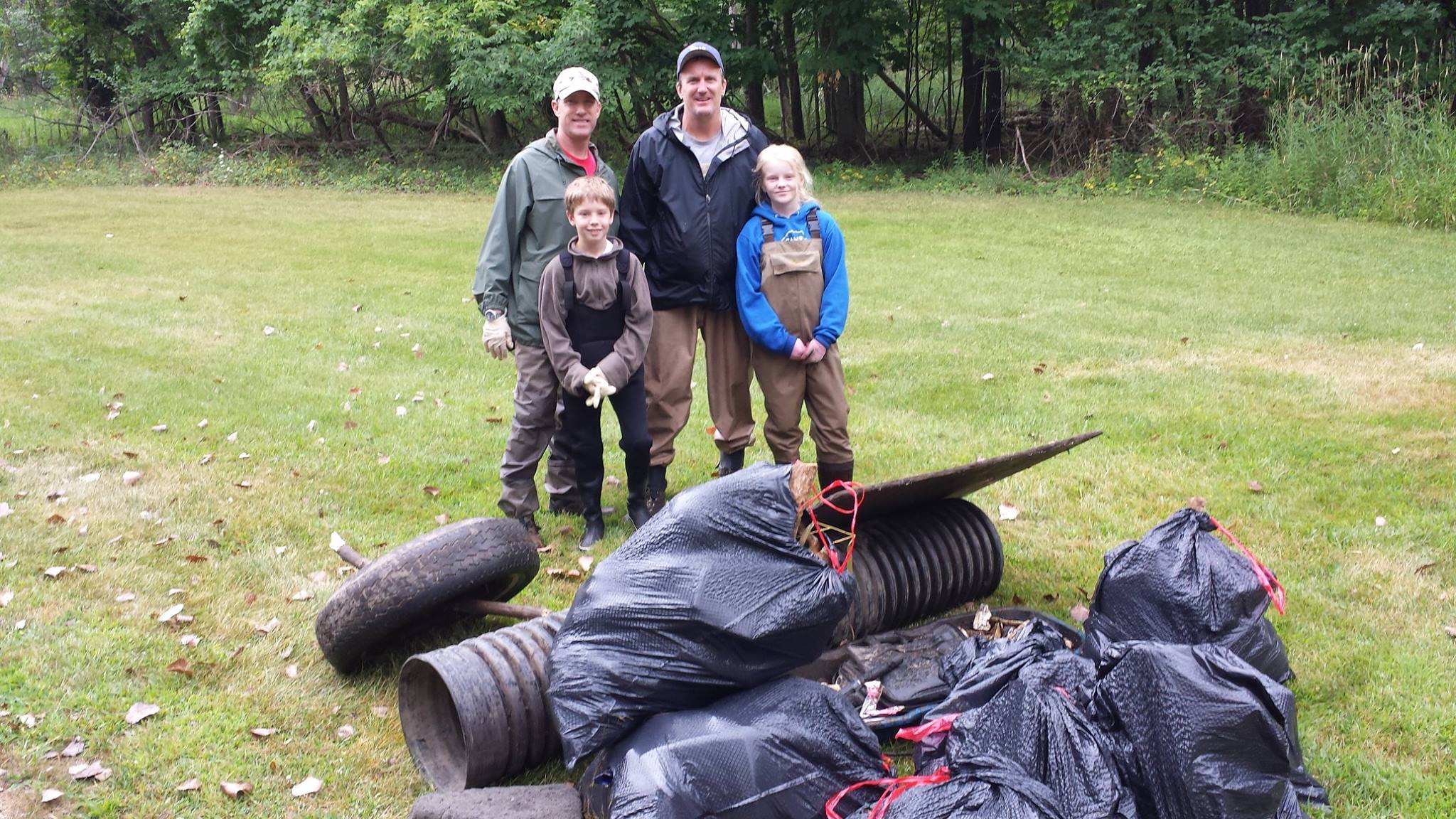 Buck Creek Cleanup - August 12, 2014