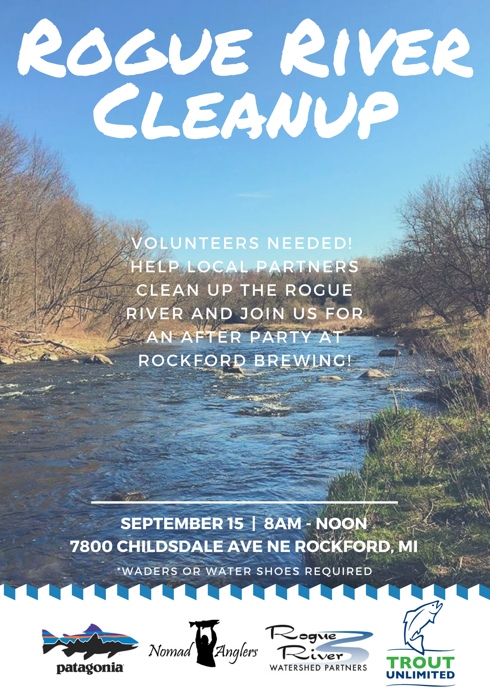Rogue River cleanup on Sept 15