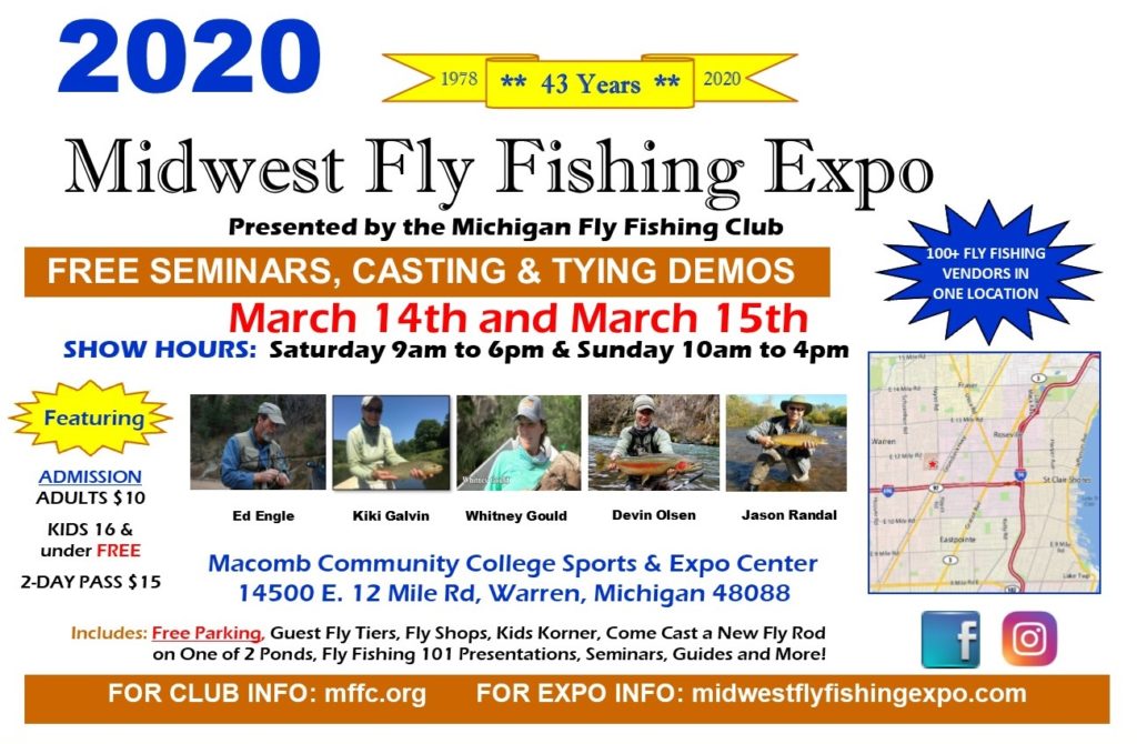 2020 Midwest Fly Fishing Expo Schrems West Michigan Trout Unlimited