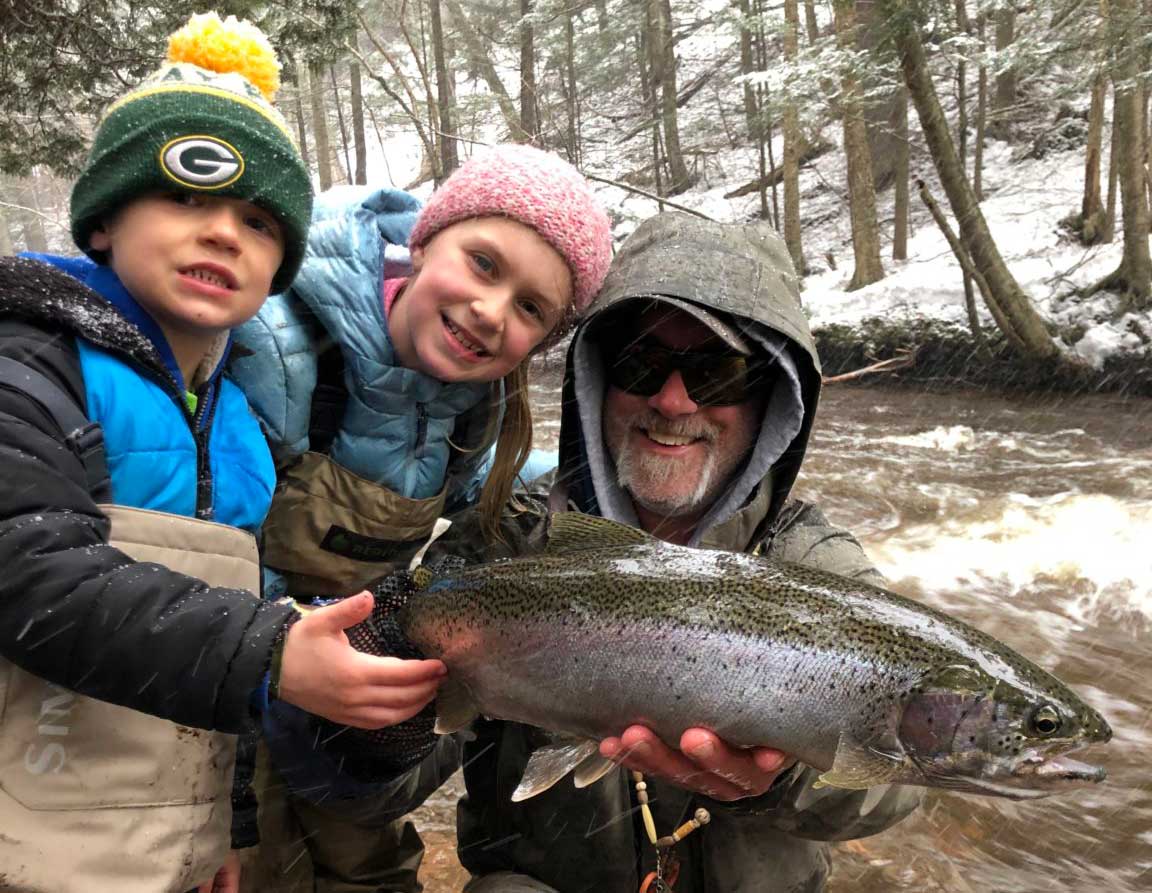 The four seasons of fly fishing Michigan’s Upper Peninsula