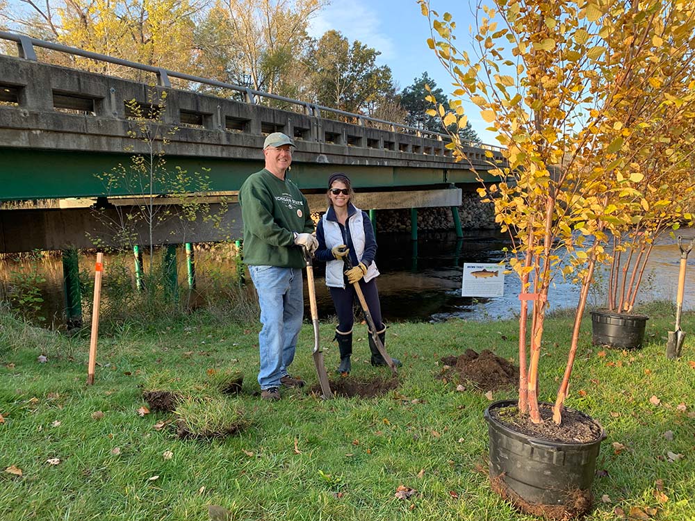 White River tree planting