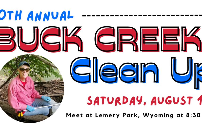 10th Annual Buck Creek Clean-up