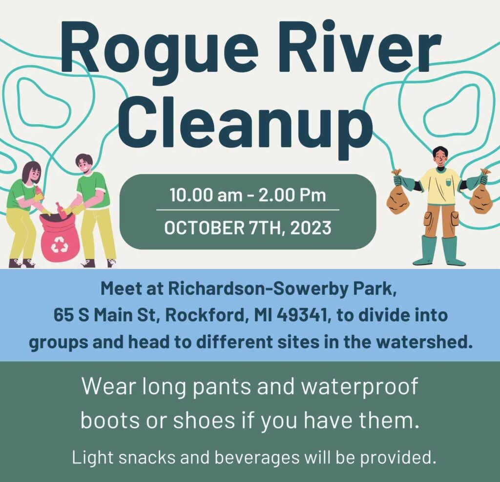 October 7 from 10am to 2pm. Sponsored by Trout Unlimited, LGROW, and Rogue River Watershed Partners.